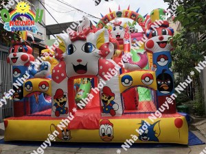 NH cửa lên mèo trắng + thành sau mèo trắng